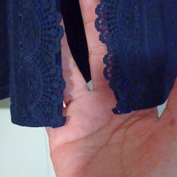 Norton McNaughton Womens SZ. L, Navy blue Sweater. - Picture 5 of 6